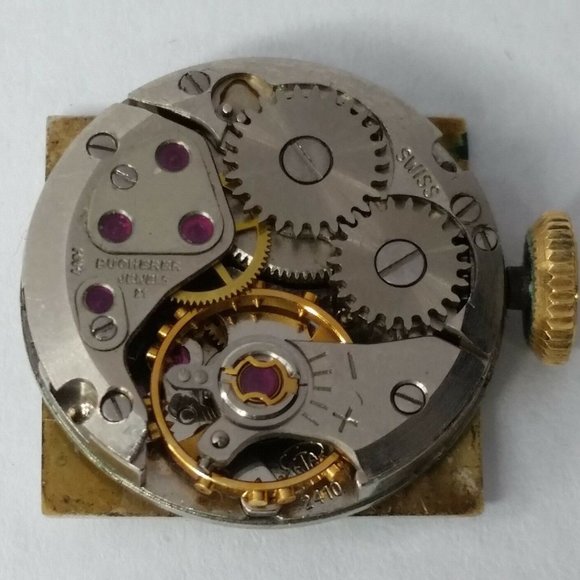 Bucherer ETA 2410 21 Jewels Movement with hands & face - Working Condition Nice! - Picture 5 of 7